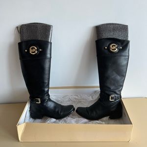Michael Kors leather boots